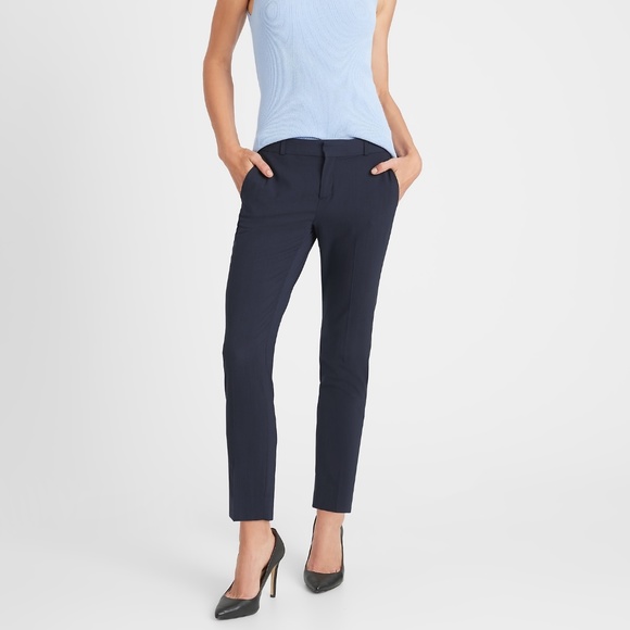 Banana Republic | Pants u0026 Jumpsuits | Banana Republic Avery Straightfit  Washable Woolblend Ankle Pant | Poshmark